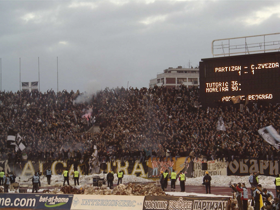 Partizan Belgrad vs Roter Stern Belgrad (1-1) (20)