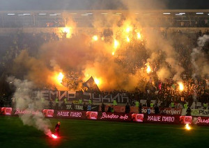 Partizan Belgrad vs Roter Stern Belgrad (1-1)