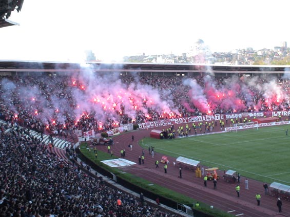 Roter Stern Belgrad vs Partizan Belgrad (1-1) (2)