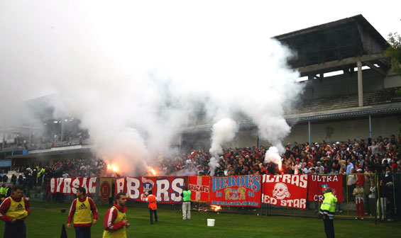 FK Rad Belgrad vs Roter Stern Belgrad (2-4) (2)