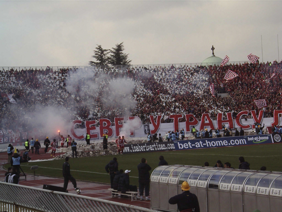 Partizan Belgrad vs Roter Stern Belgrad (1-1) (5)