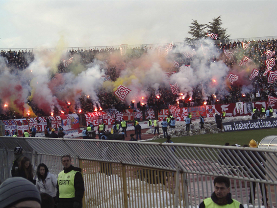 Partizan Belgrad vs Roter Stern Belgrad (1-1) (10)