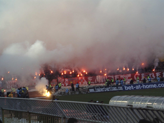 Partizan Belgrad vs Roter Stern Belgrad (1-1) (11)