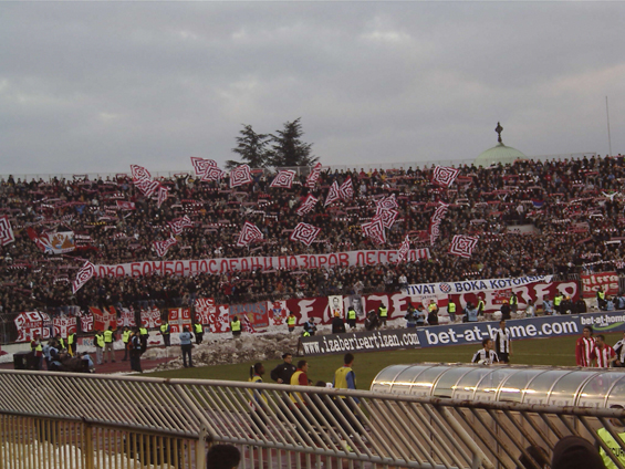 Partizan Belgrad vs Roter Stern Belgrad (1-1) (14)