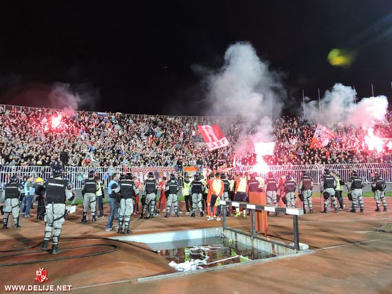 Partizan Belgrad vs Roter Stern Belgrad (1-0) (12)