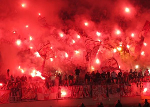 Partizan Belgrad vs Roter Stern Belgrad (1-1)